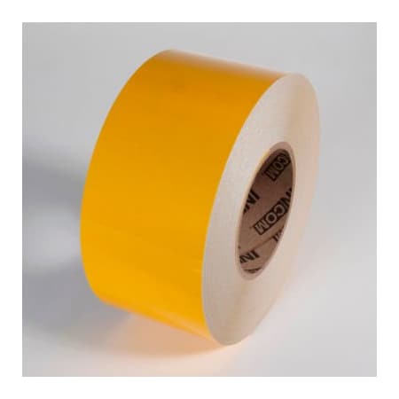Top Tape And Label Reflective Marking Tape, Yellow, 4"W x 150'L Roll, RST554 RST554